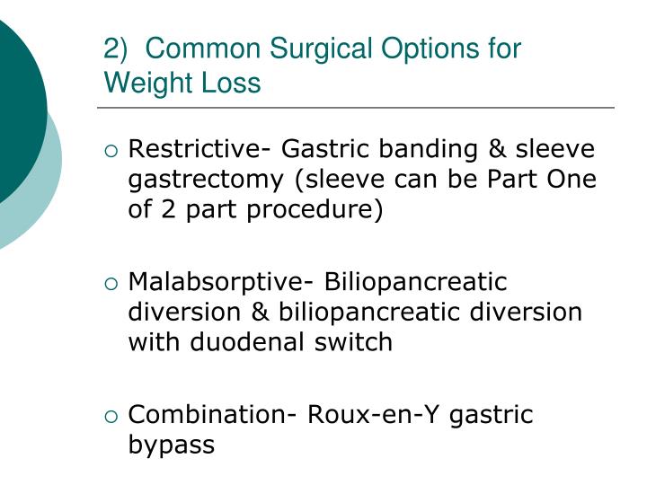 Best weight loss surgery options