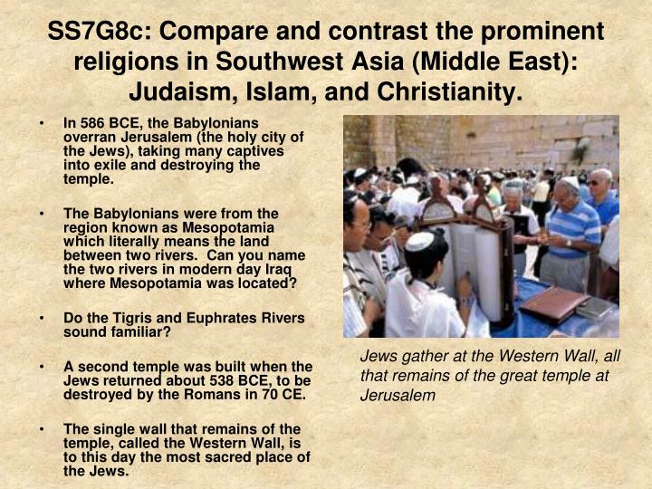 a comparison of the ideas of judaism christianity and islam a comparison of the ideas of judaism christianity and islam