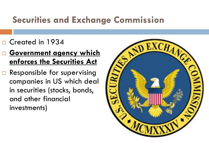 Securities and exchange commission binary options
