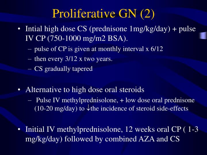 Methylprednisolone Pulse Dose