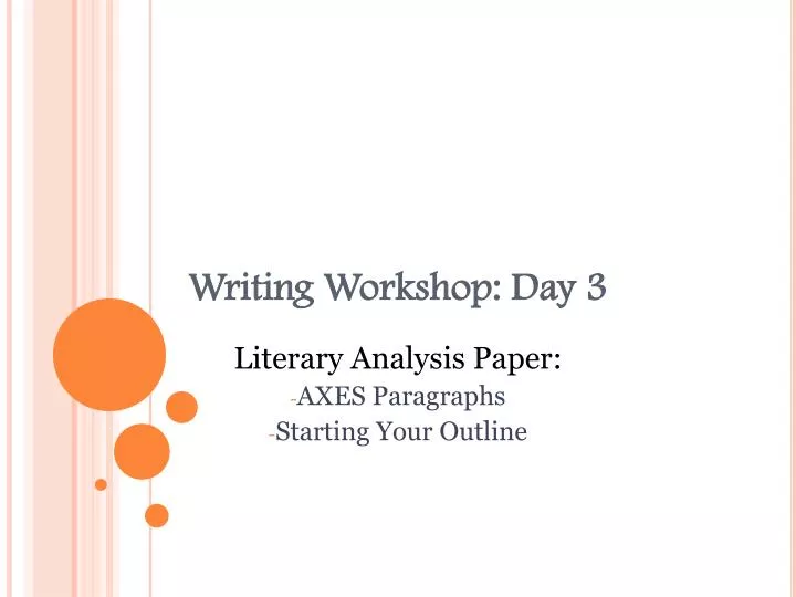 essay writing workshop powerpoint essay writing workshop powerpoint
