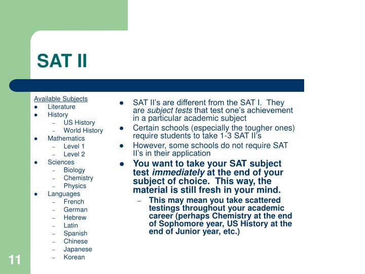 Is there an essay on the sat ii us history