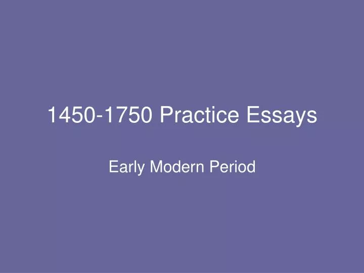 technology 1450 1750 essay Dbq take home essay- topic mesoamerican technology (doc packet given out in class on 3/15) multi-media response-listen to either 1 stearn's lecture or 2 crash courses that correlate with unit 4 1450-1750- write a 1-2 page reflection on the piece. technology 1450 1750 essay Dbq take home essay- topic mesoamerican technology (doc packet given out in class on 3/15) multi-media response-listen to either 1 stearn's lecture or 2 crash courses that correlate with unit 4 1450-1750- write a 1-2 page reflection on the piece.