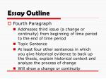 when it comes to writing an outline for a historical analysis essay which of the following The type of writing for a profile essay is less rigidly than the thesis of an argumentative or critical analysis paper and life history. when it comes to writing an outline for a historical analysis essay which of the following The type of writing for a profile essay is less rigidly than the thesis of an argumentative or critical analysis paper and life history.