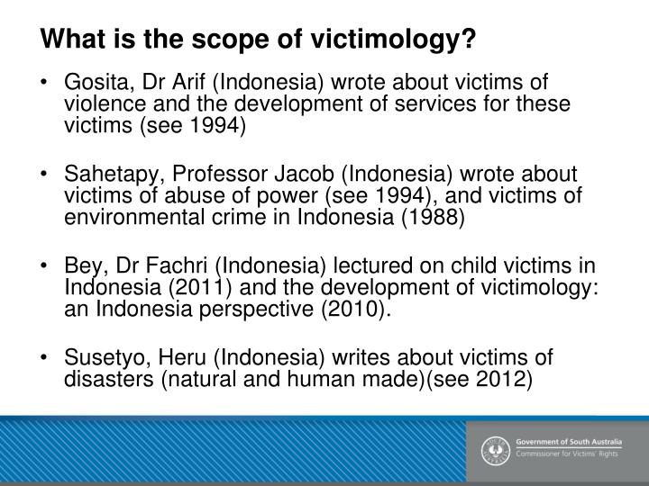victimology abuse Victimology: abuse review sheet for victimology final any multimedia presentations post midterm chapter 5 dispute resolution retributive justice vs . victimology abuse Victimology: abuse review sheet for victimology final any multimedia presentations post midterm chapter 5 dispute resolution retributive justice vs .