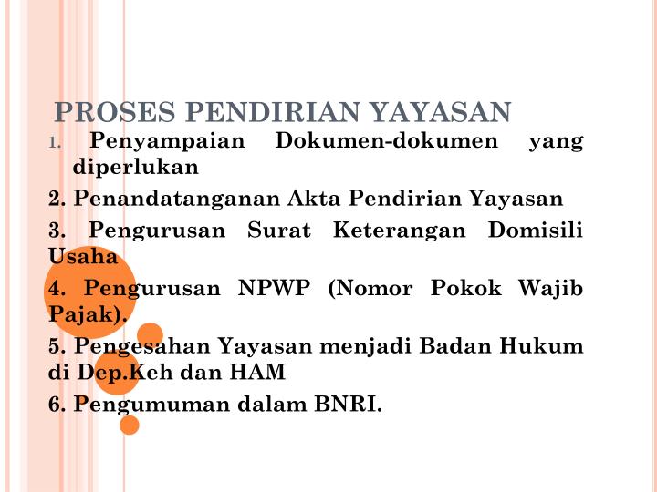 Pendirian Yayasan Ppt | ppt yayasan powerpoint presentation id 3788038 Pendirian Yayasan Ppt | ppt yayasan powerpoint presentation id 3788038
