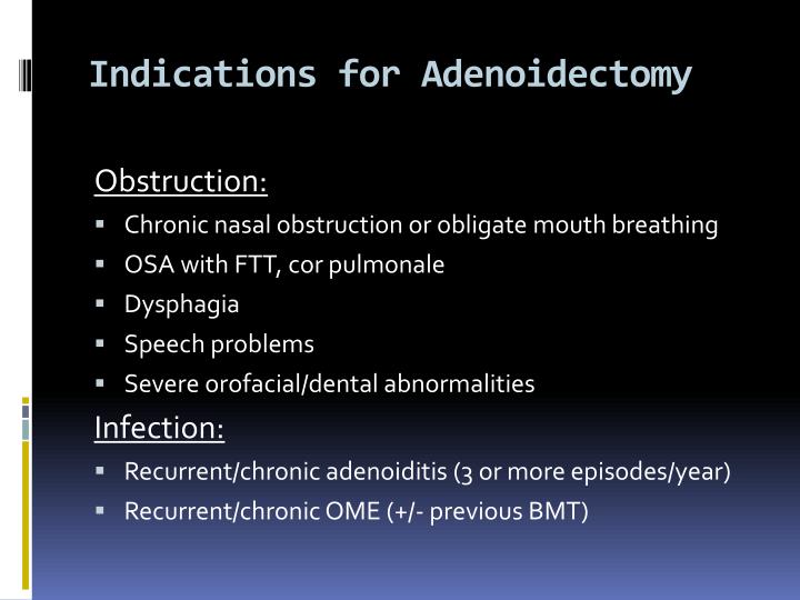 Ppt Tonsillectomy And Adenoidectomy Powerpoint Presentation Id3793355