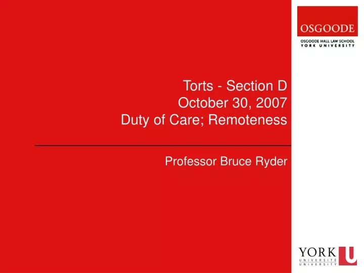 analysis of duty of care 2007 analysis of duty of care 2007
