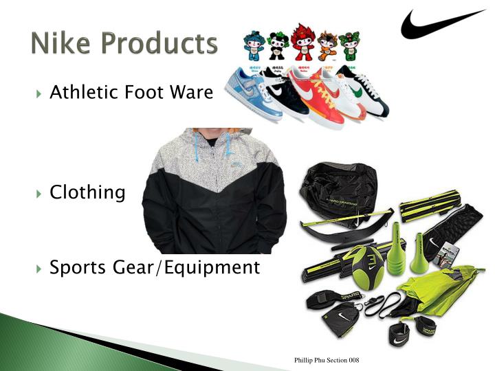 nike product names