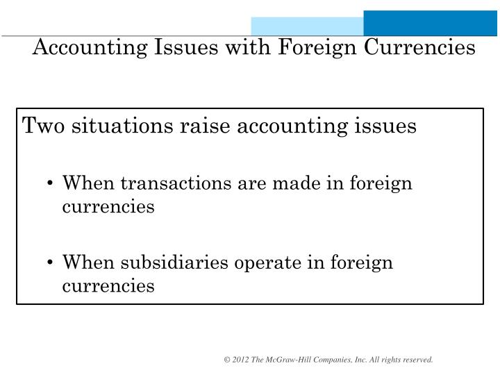 foreign currency gain or loss accounting