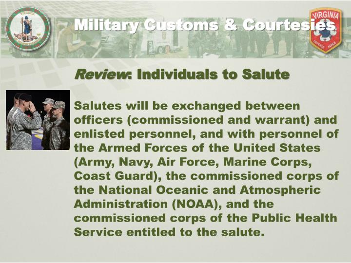Us army customs and courtesies essay