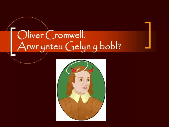 Oliver Cromwell Essay