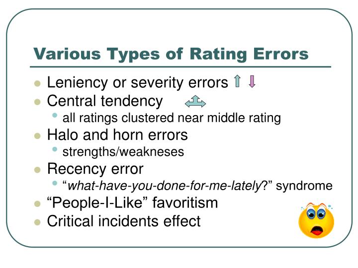 halo leniency central tendency recency effects and contrast effects halo leniency central tendency recency effects and contrast effects