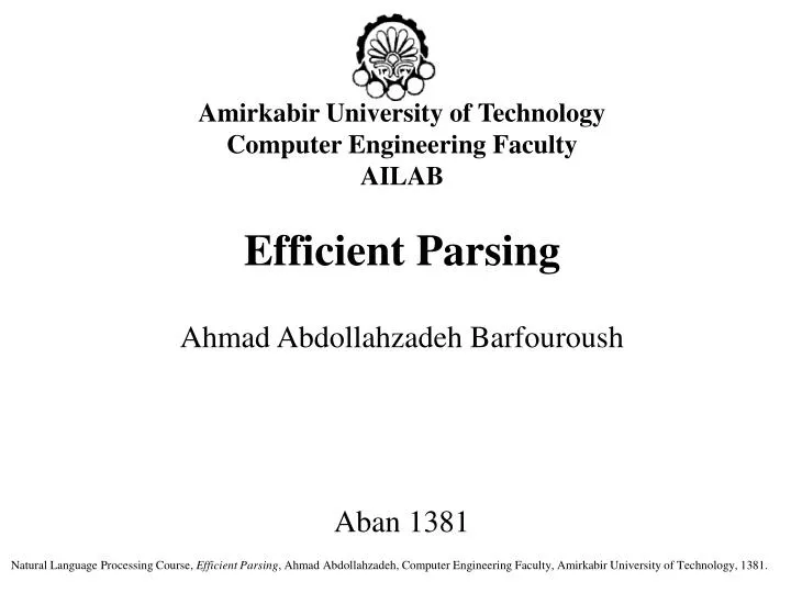 Andreas Stolcke Dissertation