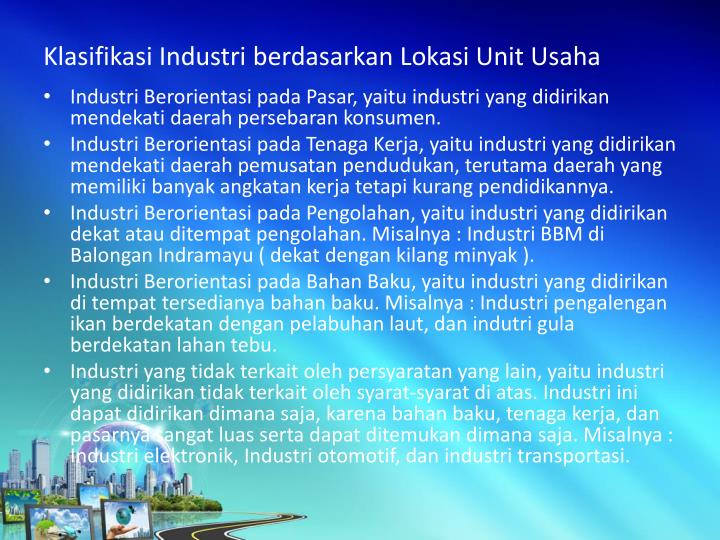 PPT - INDUSTRI PowerPoint Presentation - ID:3875699