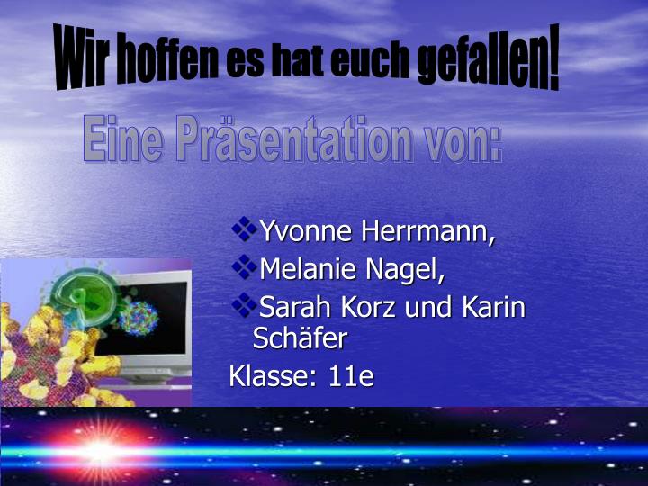 Dass es besser ist, dem Kätzchen von den Würmern zu geben