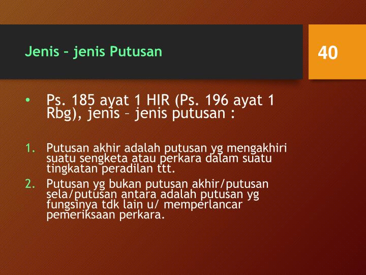 PPT - HUKUM ACARA PERDATA PowerPoint Presentation - ID:3884169