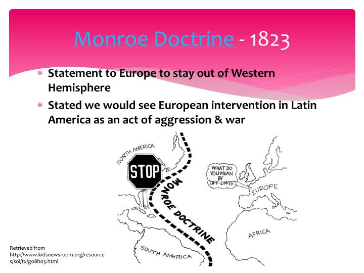 Monroe Doctrine: US Shift In Foreign Policy