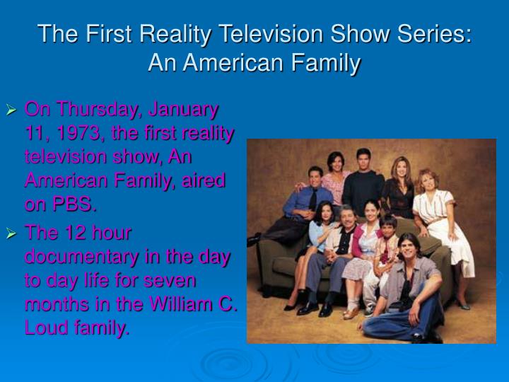 PPT - The Evolution of Reality Television PowerPoint Presentation - ID - What Was The First Reality Show On Mtv