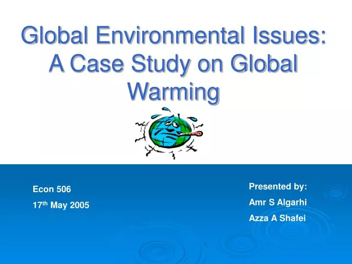 Environmental case study format