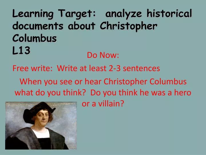 christopher clombus is not a hero essay christopher clombus is not a hero essay