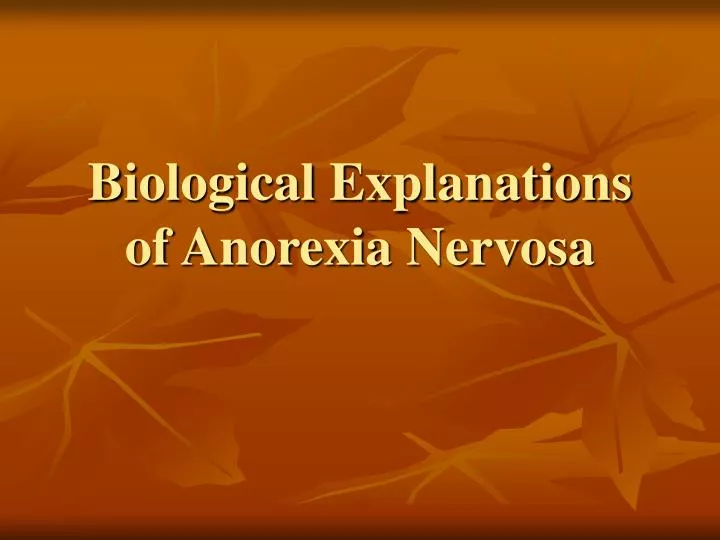 psychological explanations of anorexia nervosa essay Biological explanations for anorexia nervosa a suitable conclusion for an essay on explanations of eating disorders psychological factors and eating behaviour. psychological explanations of anorexia nervosa essay Biological explanations for anorexia nervosa a suitable conclusion for an essay on explanations of eating disorders psychological factors and eating behaviour.