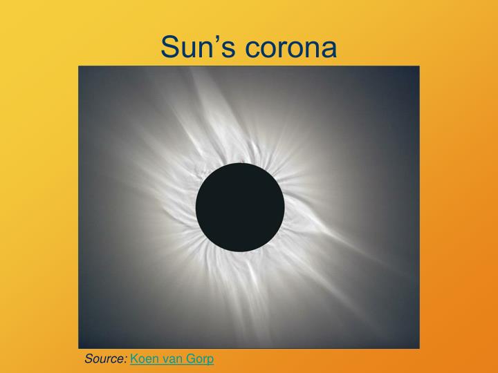sun corona sun corona