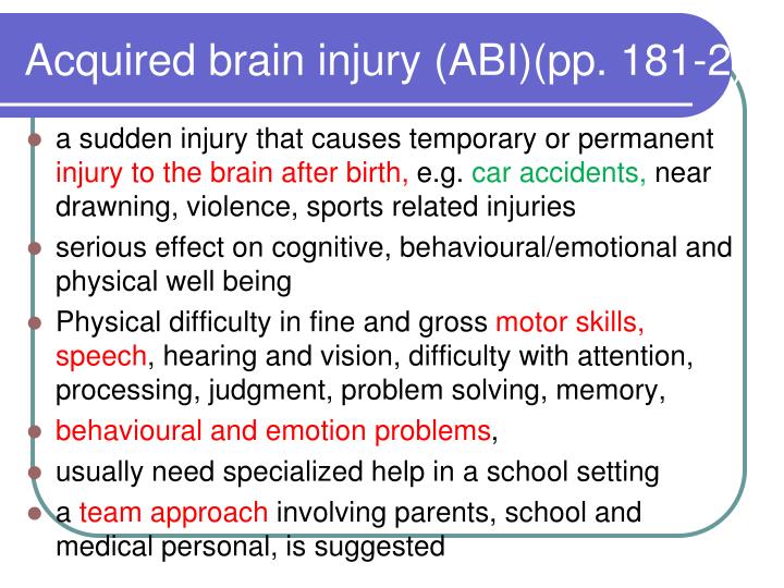 teaching strategies for students with physical and health impairments and traumatic brain injury Cognitive impairment and rehabilitation strategies after traumatic brain injury apurba barman , ahana chatterjee , 1 and rohit bhide 2 department of physical medicine and rehabilitation, all india institute of medical sciences, bhubaneswar, odisha, india. teaching strategies for students with physical and health impairments and traumatic brain injury Cognitive impairment and rehabilitation strategies after traumatic brain injury apurba barman , ahana chatterjee , 1 and rohit bhide 2 department of physical medicine and rehabilitation, all india institute of medical sciences, bhubaneswar, odisha, india.