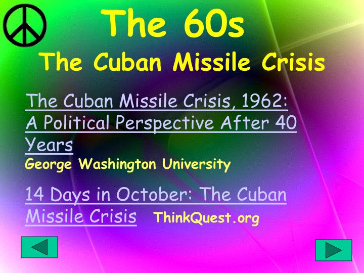 The cuban missile crisis essay