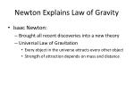 a study on isaac newtons law of universal gravitation Custom courses are courses that you create from study we call this newton's universal law of gravitation newton's law of newton's law of gravitation. a study on isaac newtons law of universal gravitation Custom courses are courses that you create from study we call this newton's universal law of gravitation newton's law of newton's law of gravitation.