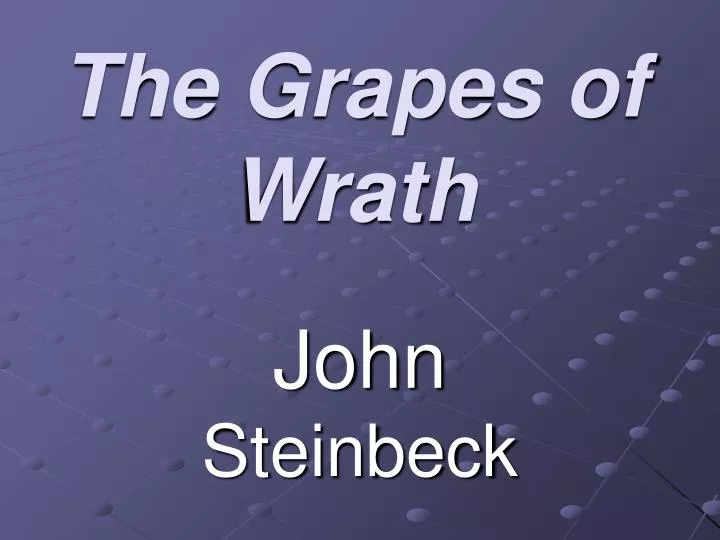 grapes of wrath allusion essay grapes of wrath allusion essay