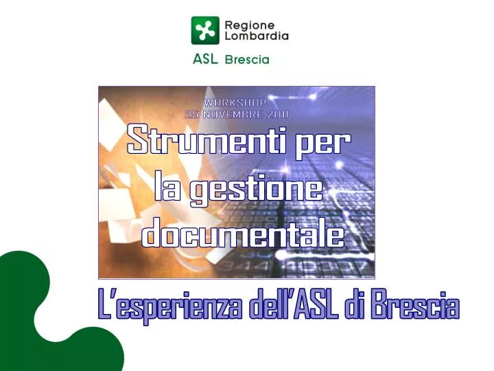 Ppt Strumenti Per La Gestione Documentale Powerpoint Presentation