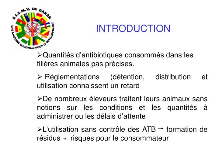 PPT - Contrôle des résidus : exemple des antibiotiques PPT - Contrôle des résidus : exemple des antibiotiques