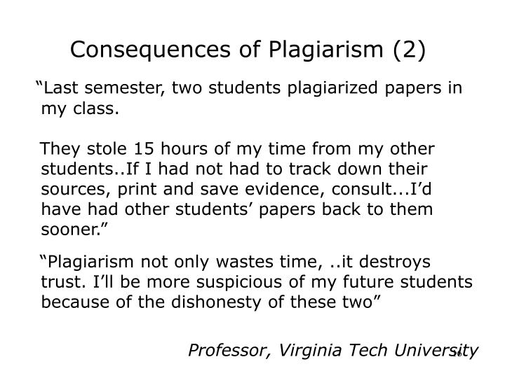 The Consequences of Plagiarism | What do Colleges Say?