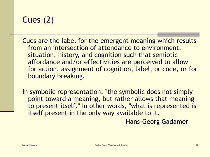 Design Cue Meaning | ppt the overlooked role of cues in design powerpoint Design Cue Meaning | ppt the overlooked role of cues in design powerpoint