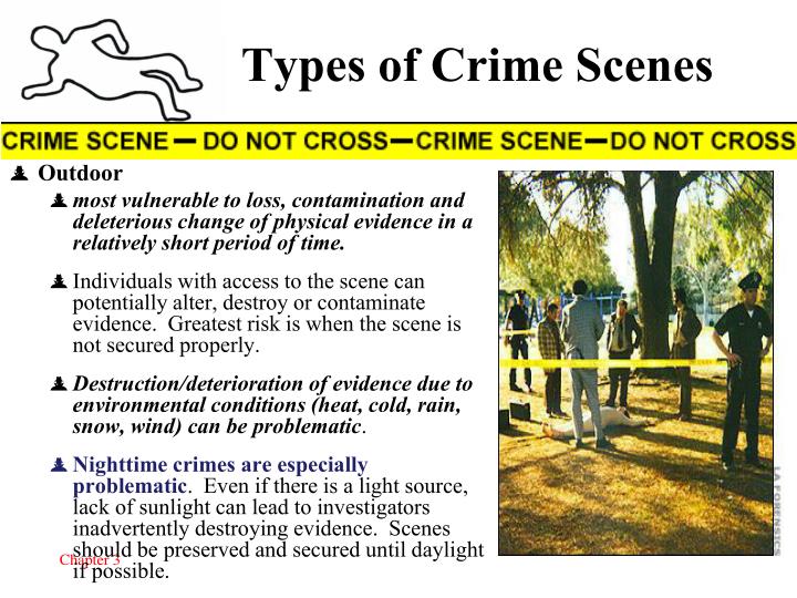 What Are The Three Types Of Crime Scenes