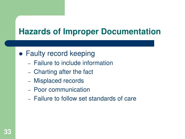PPT MEDICAL RECORD DOCUMENTATION PowerPoint Presentation ID4054050