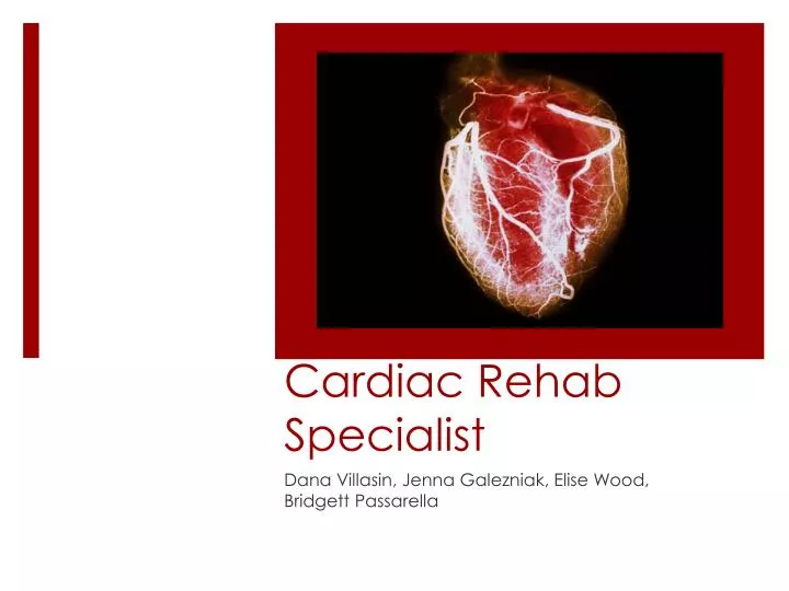 Cardiac rehabilitation thesis