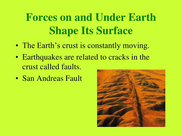 What is a crack in the Earth's crust called?