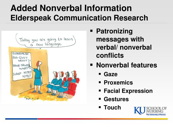 Research on nonverbal communication