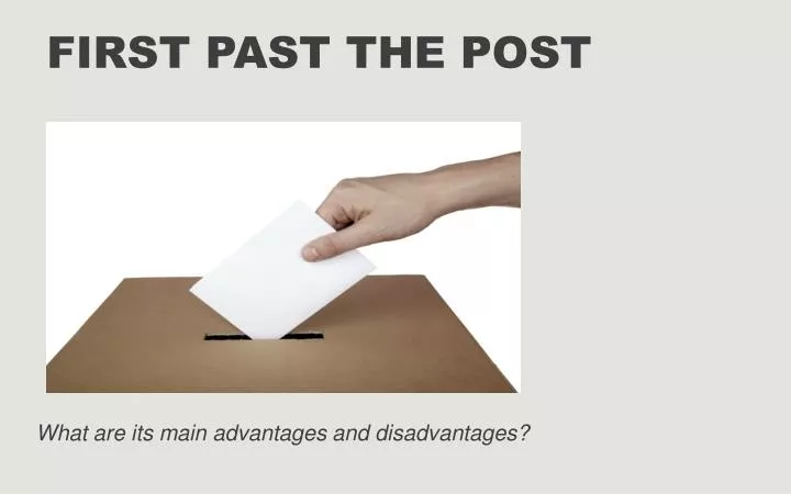first-past-the-post system essay first-past-the-post system essay