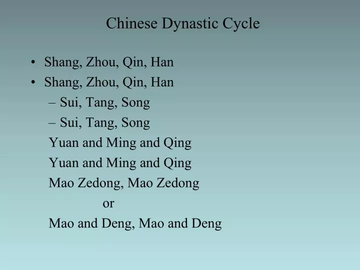 chinese dynastic cycle essay chinese dynastic cycle essay