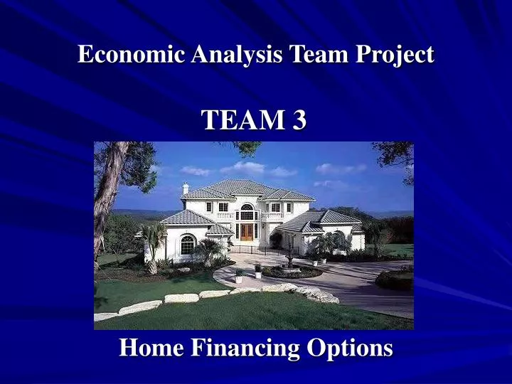Analysis team