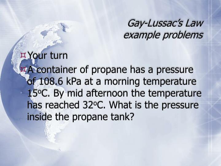 example of gay lussacs law maui gay puka