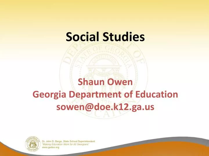 Georgia Department Of Education Resources Manual For Gifted Education Programs