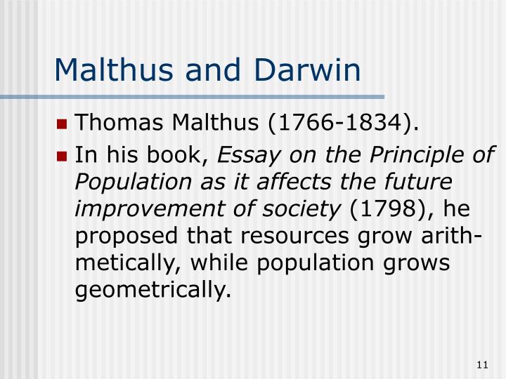 robert malthus an essay on the principle of population robert malthus an essay on the principle of population