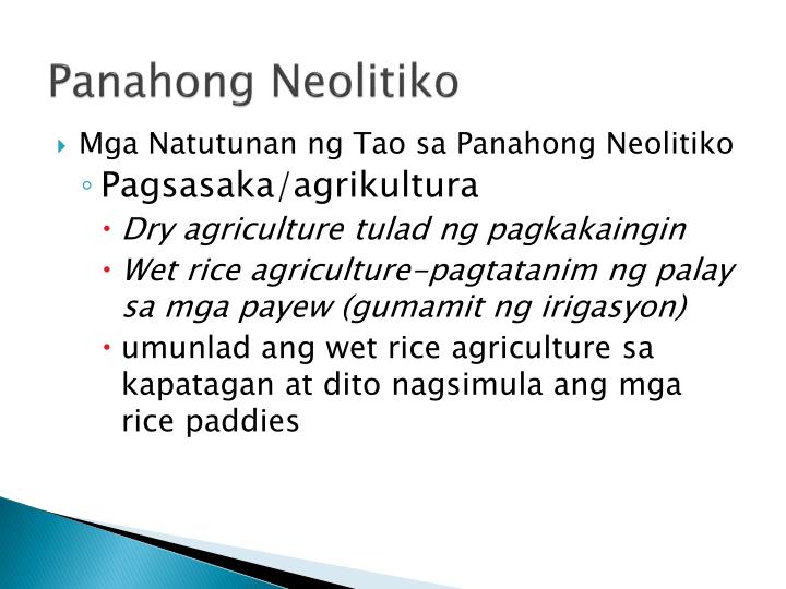 PPT - Panahong Neolitiko-5000-500BC PowerPoint Presentation - ID:4153675