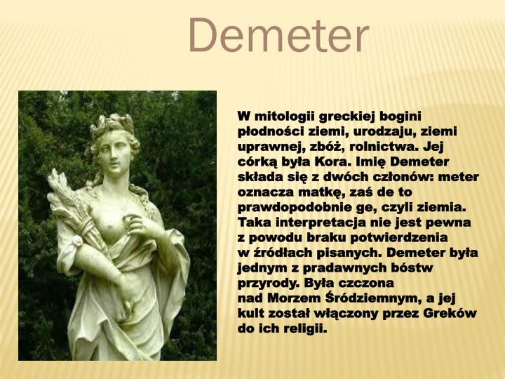 Bogini Zemsty W Mitologii Greckiej PPT - Bogowie Greccy PowerPoint Presentation - ID:4154563