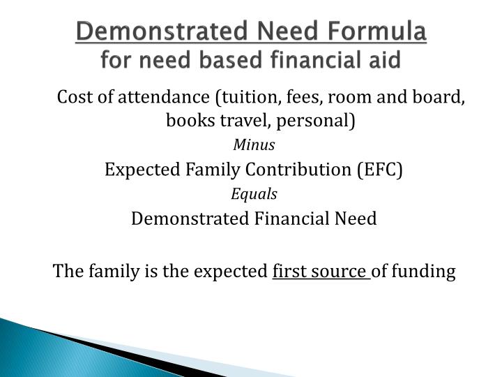 Personal Narrative: My Familys Financial Need For College