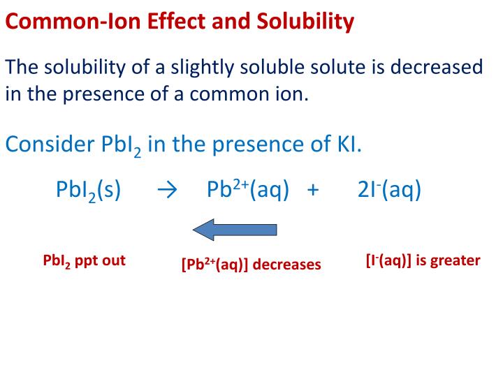 common ion effect on solubility pogil common ion effect on solubility pogil